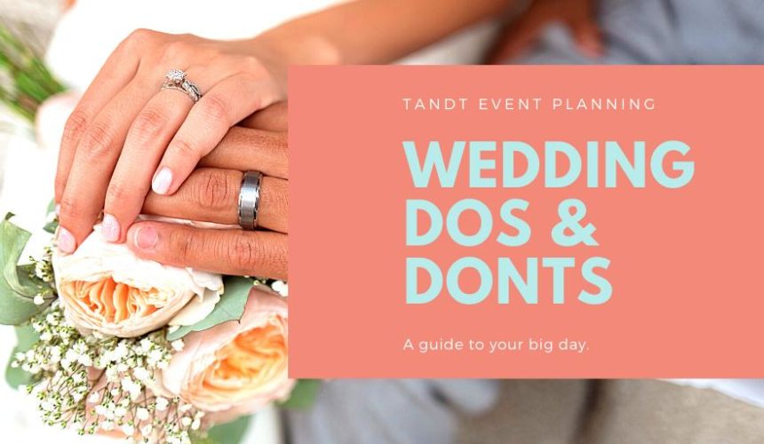 Wedding Dos and Donts