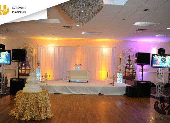 T and T Event Planning- Professional Event Services wedding stage